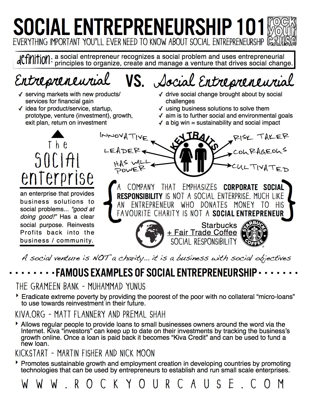 Social entrepreneurship vs a commercial entrepreneur